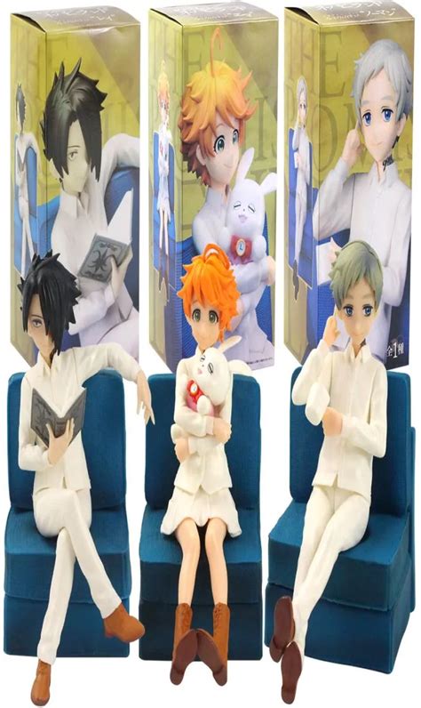 The Promised Neverland Emma Norman Ray Figure Pvc Action Model Toys Anime The Promised Neverland