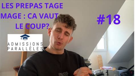 18 Les Prepas Tage Mage Ca Vaut Le Coup Youtube