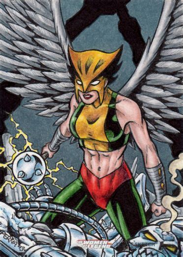 Dc Women Of Legend Hawkgirl By Tonyperna On Deviantart Hawkgirl Dc Comics Heroes Comic