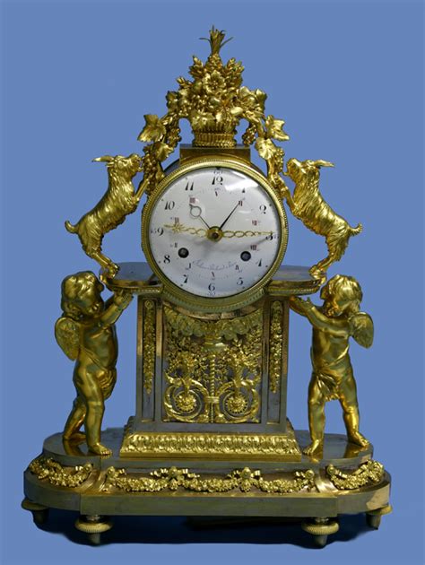 C1795 Extremely Rare French Ormolu Decimal Mantle Clock