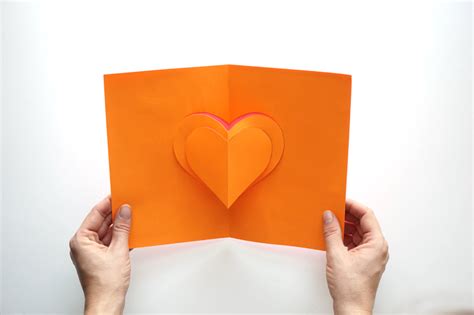 How To Make Pop Up Cards Heart