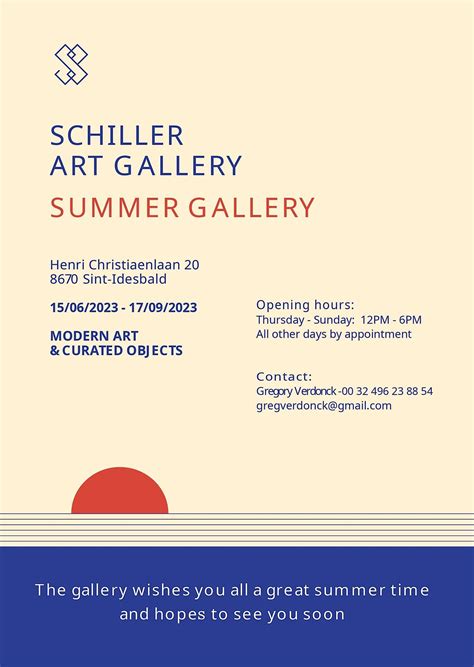 Schiller Art Gallery Summer Gallery Schiller Art Gallery Summer