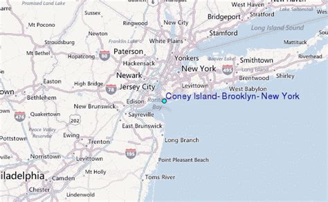 Coney Island Brooklyn New York Tide Station Location Guide