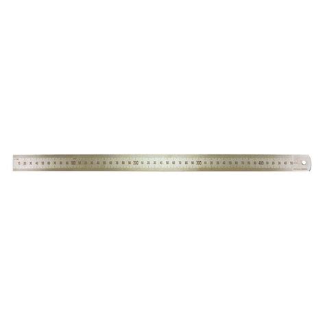 450mm18 Inch Stainless Steel Ruler Metricimperial 4521 Henchman