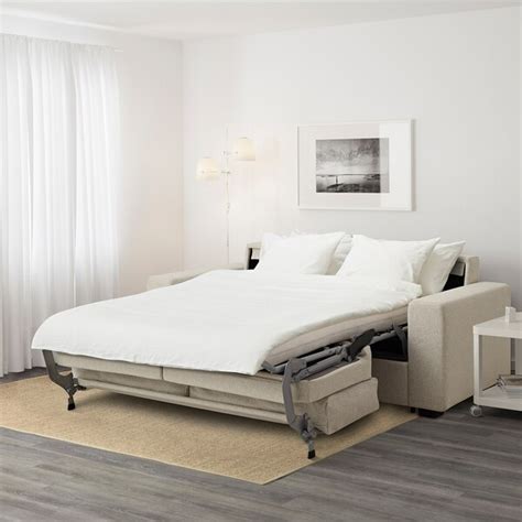 Materasso e meccanismo di apertura in perfette condizioni, usato pochissime volte come letto. TOLBO Struttura divano letto a 2 posti - Gunnared beige - IKEA