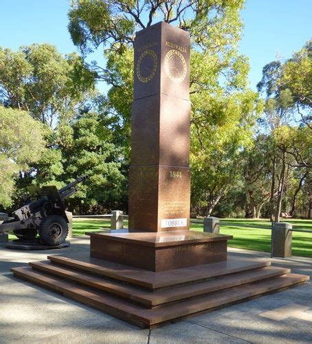 Tobruk Memorial Monument Australia