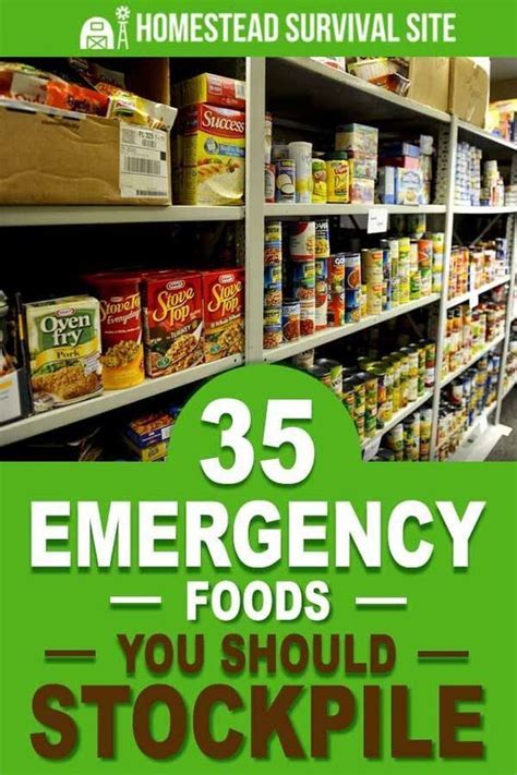 List of emergency foods list. 35 Emergency Foods You Should Stockpile | Emergency food ...