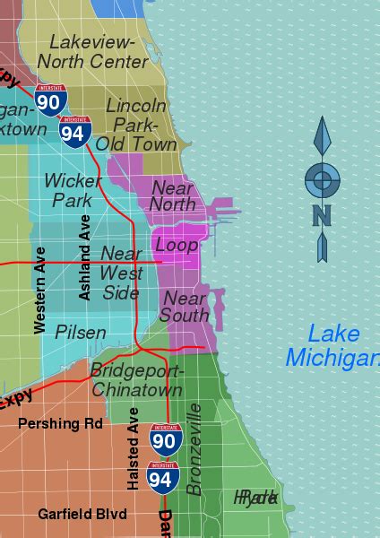 Fileintegrated Chicago Districts Mapsvg Wikitravel Shared