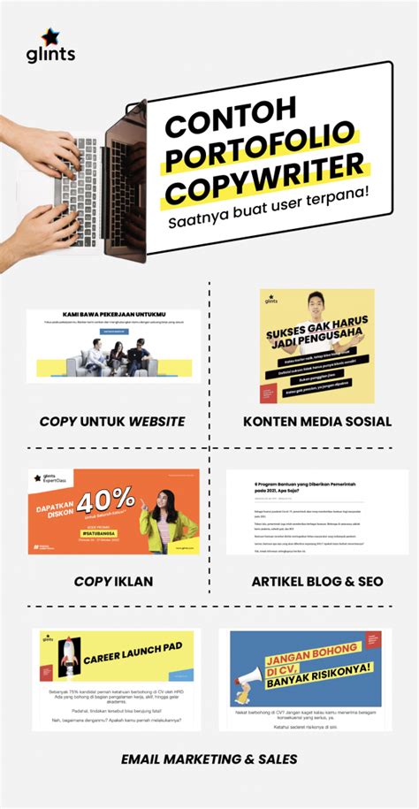 5 Contoh Portofolio Copywriter Yang Bisa Memukau Perusahaan