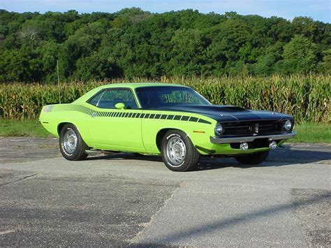 Is This Cuda In Sassy Grass Green For A Bodies Only Mopar Forum