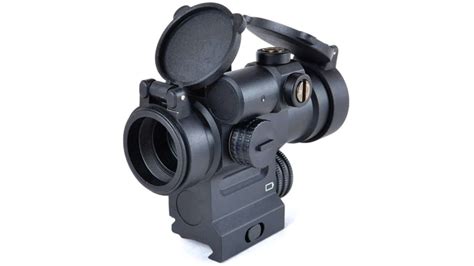 At3 Tactical Leos Red Dot Sight With Integrated Laser Sight And Riser