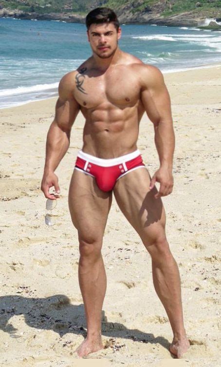 Beach Attitude Builtbytallsteve Blogspot Com Muscles Men S Swimsuits Men Beach Men S