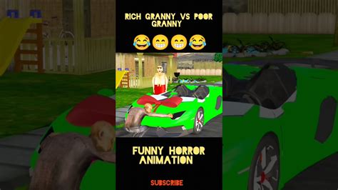 Rich Granny Vs Poor Granny Funny Horror Animation Shorts