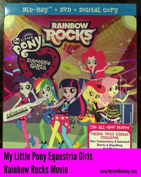 My Little Pony Equestria Girls Rainbow Rocks On Blu Ray 1028 Review