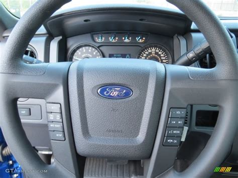 2013 Ford F150 Stx Regular Cab Steel Gray Steering Wheel Photo