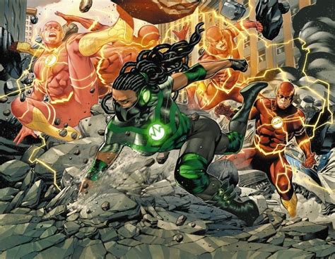 Dc Comics Universe And The Flash 60 Spoilers The Force Quest Continues