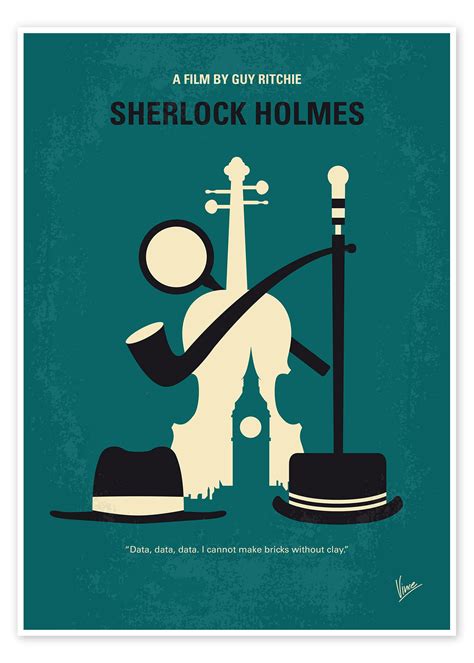 Sherlock Holmes Print By Chungkong Posterlounge