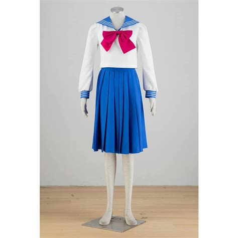 Sailor Moon Serena Tsukino School Uniform Cosplay Costume