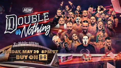 Aew Double Or Nothing 2022 Full Match Card