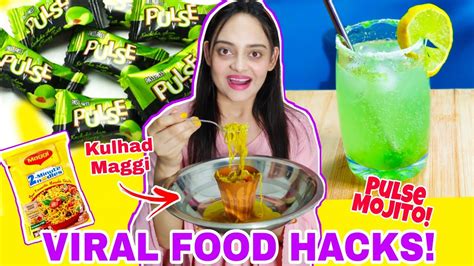 Testing Out Viral Food Hacks 😋 Life Shots Youtube