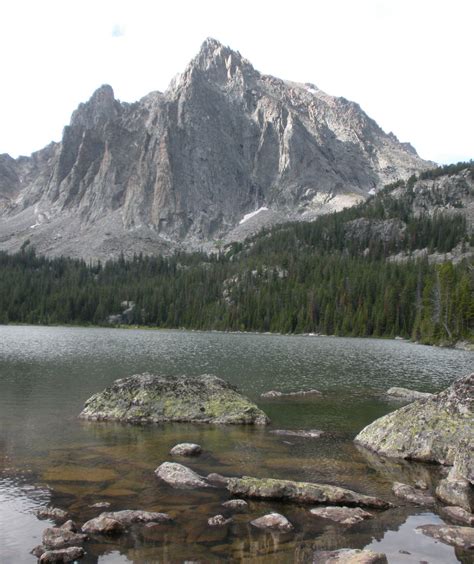 Living And Dyeing Under The Big Sky Crow Lake In The Beartooth Mountains