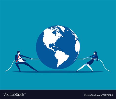 Global Competition Concept Business Royalty Free Vector