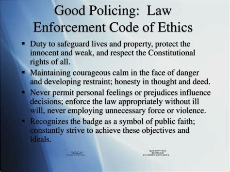 To protect the innocent against i recognize the badge of my office as a symbol of public faith, and i accept it as a public trust to be held so long as i am true to the ethics of the police. PPT - Il buono, il brutto, il cattivo Policing Katrina ...