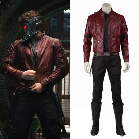 Guardians Of The Galaxy 2 Star Lord Jacket Halloween Costumes Adult