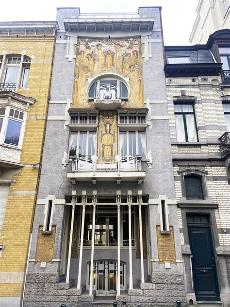 Brussels Art Nouveau Masterpiece Cauchie House Opens To Visitors