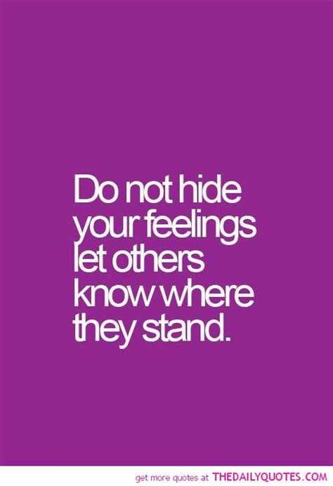 Quotes About Hiding Emotions Quotesgram