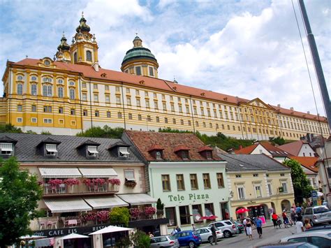 This Beautiful Example Of Baroque Architecture The Monastery In Melk
