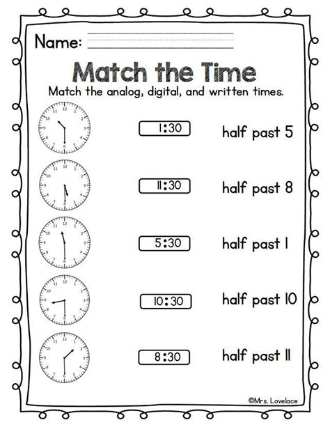 Telling Time Activities Kindergarten First Grade In 2021 Telling