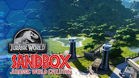 🐪 Jurassic World Evolution Sandbox Park I Creation Valley Hotels And