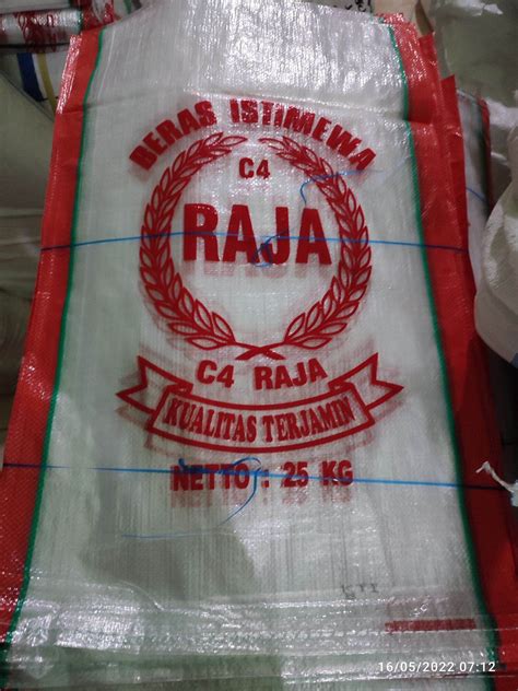 Karung Beras 25 Kg Cap Raja Merah Isi 50 Lembar Lazada Indonesia