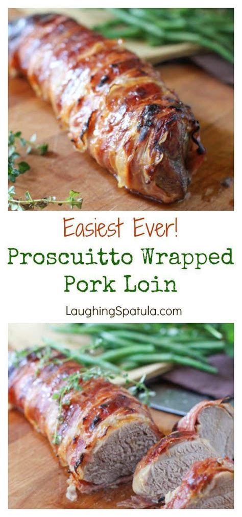 Jump to the easy roasted pork tenderloin recipe or watch our quick recipe video showing you how we make it. Prosciutto Wrapped Pork Tenderloin | Recipe | Pork ...