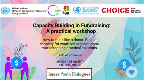 Capacity Building In Fundraising A Practical Workshop With Choice For Youth And Sexuality Youtube