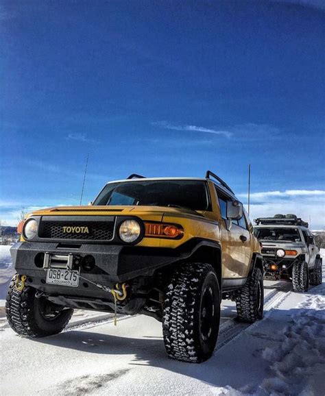 Snow Day Fj Cruiser Snow Day 4runner Tundra Cruisers Toyota