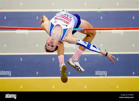 Great Britains Chris Baker Competes In The Mens High Jump Qualifying