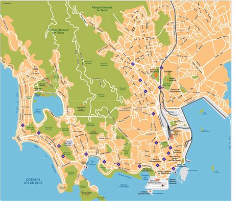 Rio De Janeiro Vector Map A Vector Eps Maps Designed By Our
