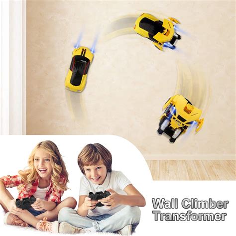 Epochair Wall Climbing Remote Control Car Transform Robot Rc Cars For