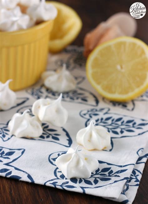 Lemon Meringue Kiss Cookies A Kitchen Addiction