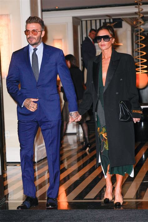 David Y Victoria Beckham Le Dan Un Toque Chic A La Sastrería En Pareja