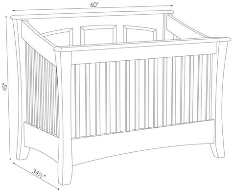 The standard crib mattress is very small, as you can imagine. Standard Size Crib Mattress Dimensions | Carlisle Crib ...