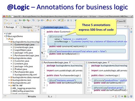Automated Business Logic Wiki Home