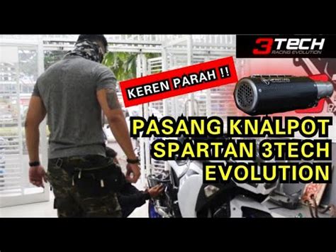 Review Knalpot Spartan Tech Racing Evolution Asli Keren Paraaaahhh