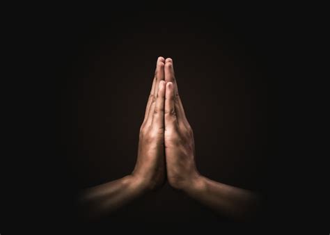 Premium Photo Praying Hands With Faith In Religion And Belief In God
