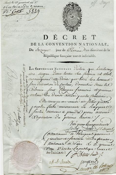 Archives pleins feux sur le décret de portant abolition de l