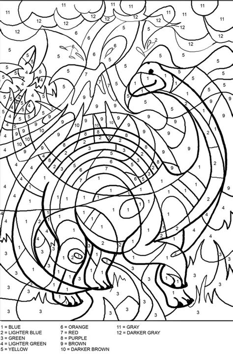 Color By Number Printables ⋆ Coloringrocks Free Coloring Pages