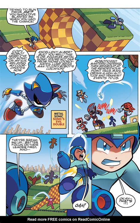 Sonic Mega Man Worlds Collide V Read All Comics Online For Free