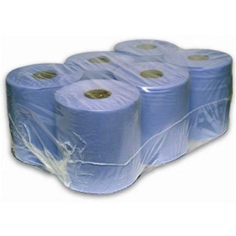 Centre Feed Ply BLUE Paper Hand Towel M Rolls Centrefeed Inc VAT Easy Hygiene
